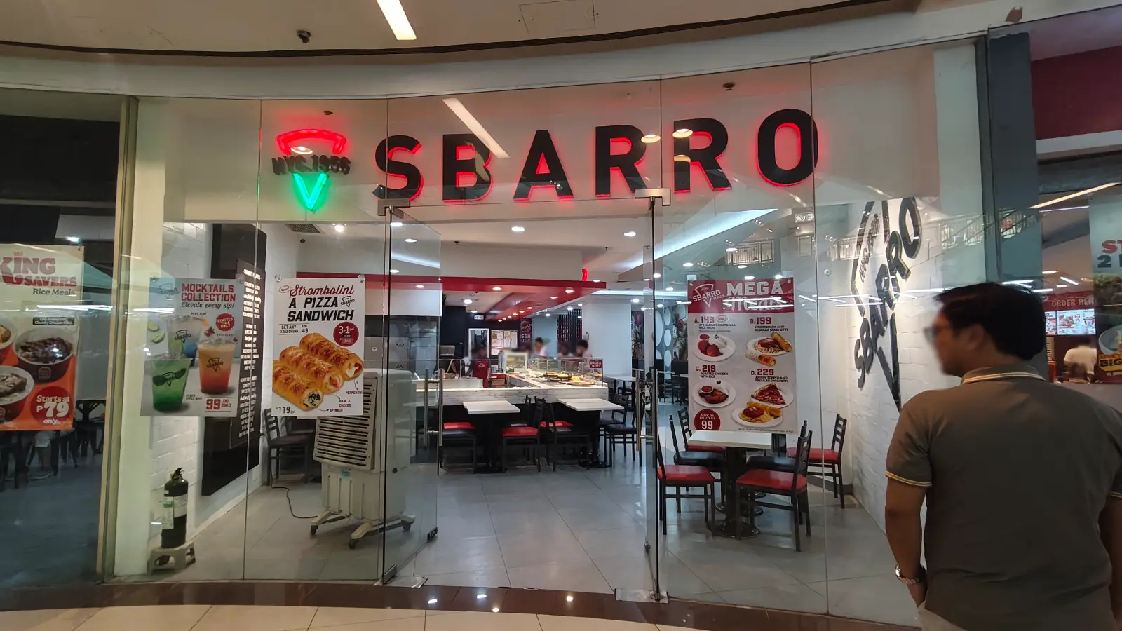 SBARRO in Festival Mall
